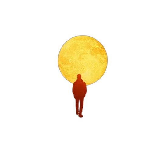 jacket, umbrella, staff, creature transparent PNG cut-out