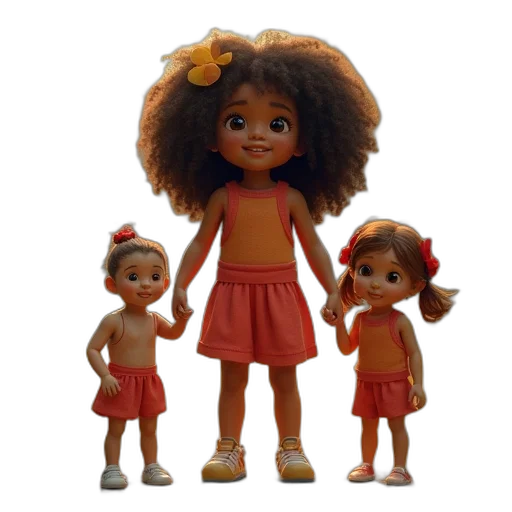 3d render, concept art, dora, doras transparent PNG cut-out