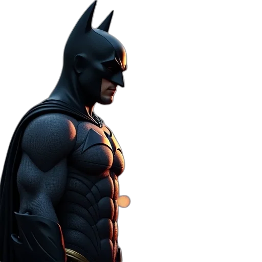 comic book art, concept art, 3d render, photorealistic transparent PNG cut-out