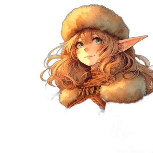 hat, dragon, crown, staff transparent PNG cut-out