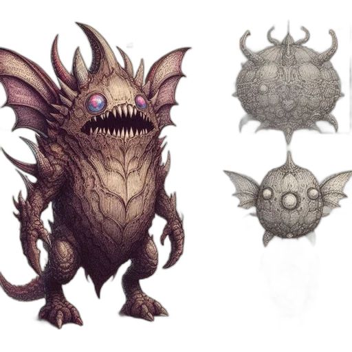 creature, dragon, concept art, fantasy art transparent PNG cut-out
