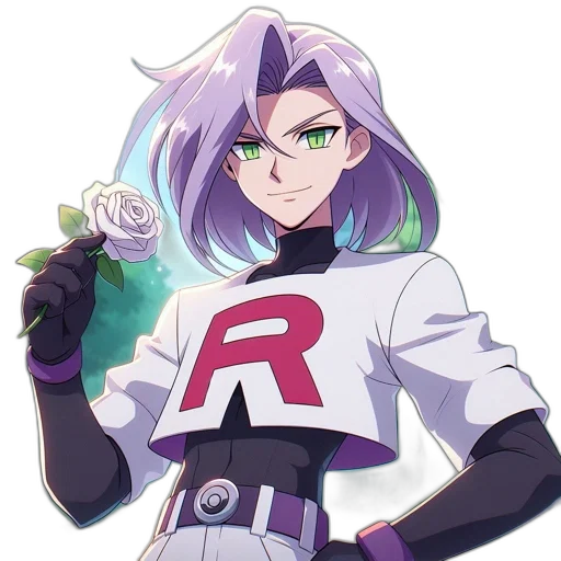 robot, flower, weapon, staff transparent PNG cut-out