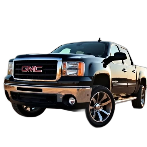 car, 3d render, 2013, gmc transparent PNG cut-out