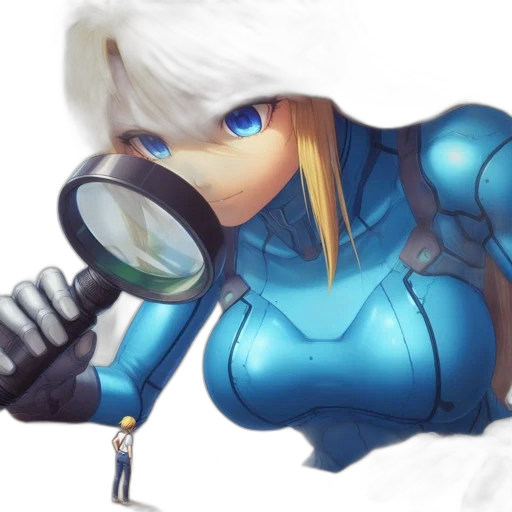 robot, weapon, face, staff transparent PNG cut-out