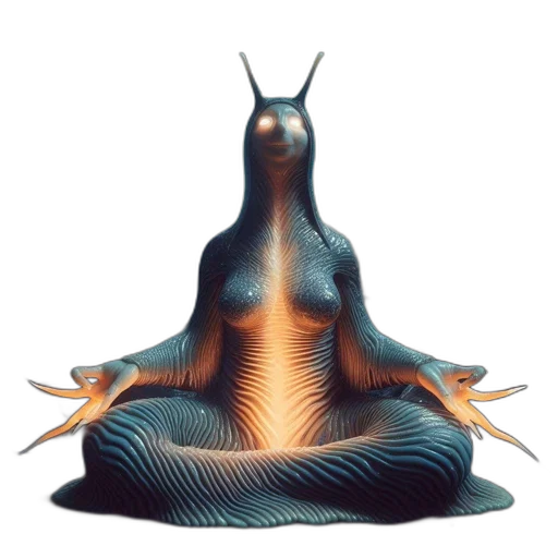 creature, dragon, animal, hair transparent PNG cut-out