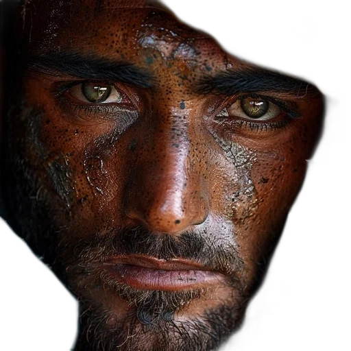 face, mask, robot, hat transparent PNG cut-out
