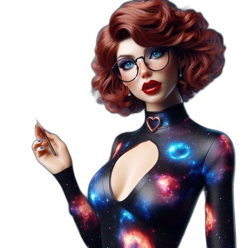 dress, comic book art, fantasy art, concept art transparent PNG cut-out