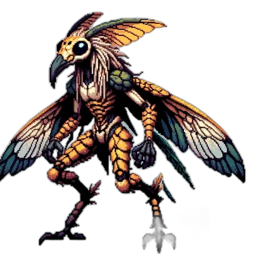 dragon, creature, animal, robot transparent PNG cut-out