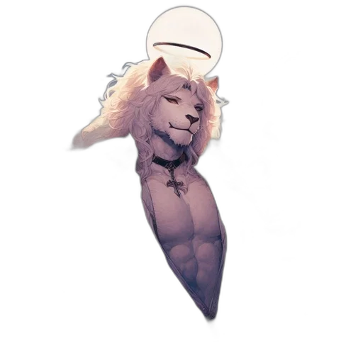 staff, mask, crown, creature transparent PNG cut-out