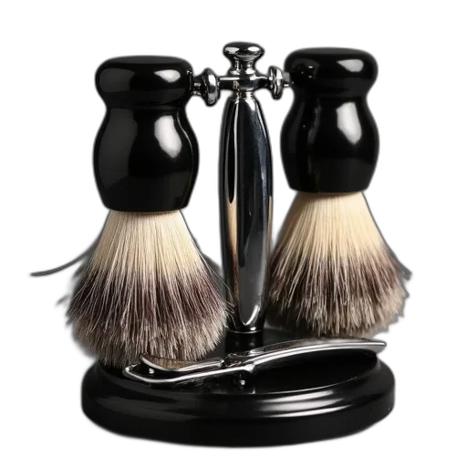 hair, photorealistic, 3d render, shaving transparent PNG cut-out