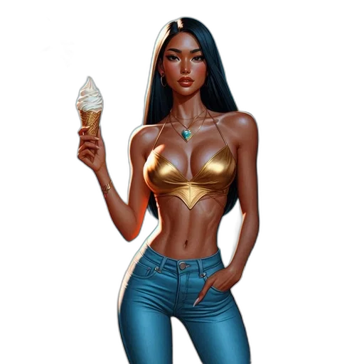 concept art, fantasy art, comic book art, cartoon transparent PNG cut-out