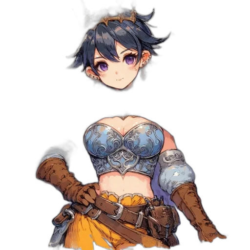 sword, weapon, staff, dress transparent PNG cut-out