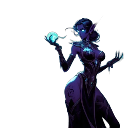 staff, concept art, comic book art, fantasy art transparent PNG cut-out