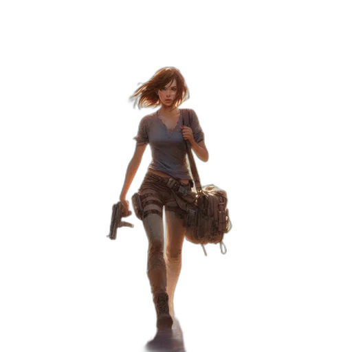 weapon, staff, dress, concept art transparent PNG cut-out