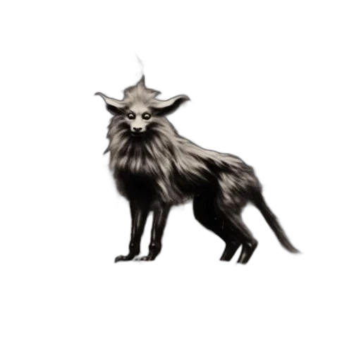 animal, creature, staff, crown transparent PNG cut-out