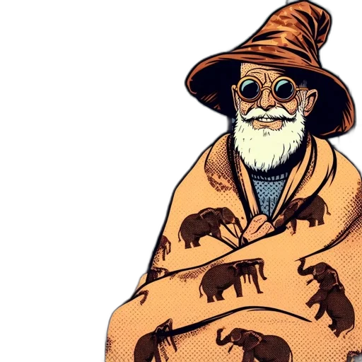 hat, jacket, animal, creature transparent PNG cut-out