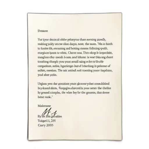 letter, says, application, process transparent PNG cut-out