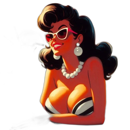 jewelry, cartoon, concept art, photorealistic transparent PNG cut-out