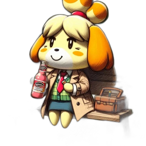 staff, jacket, animal, food transparent PNG cut-out