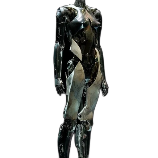 robot, dress, jewelry, creature transparent PNG cut-out