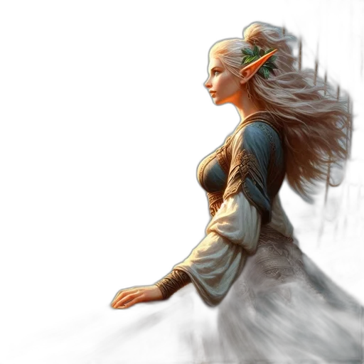 dragon, dress, face, fantasy art transparent PNG cut-out