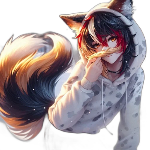 staff, animal, creature, jacket transparent PNG cut-out