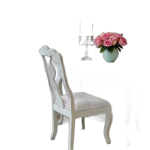 furniture, 3d render, photorealistic, monochrome transparent PNG cut-out