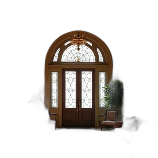 furniture, building, 3d render, photorealistic transparent PNG cut-out