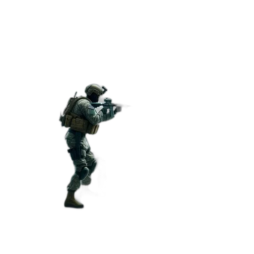 weapon, robot, staff, creature transparent PNG cut-out