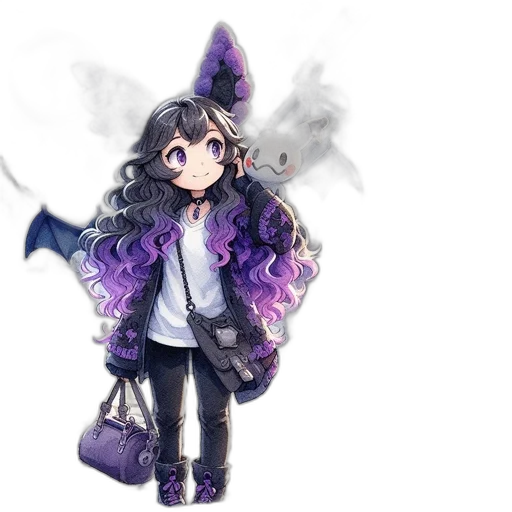 staff, jacket, dragon, pixel art transparent PNG cut-out