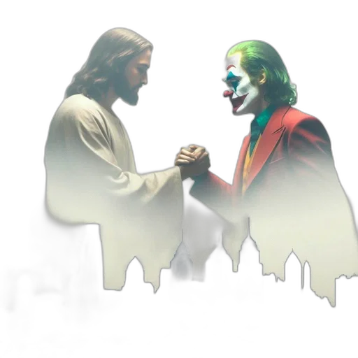 mask, concept art, comic book art, 3d render transparent PNG cut-out