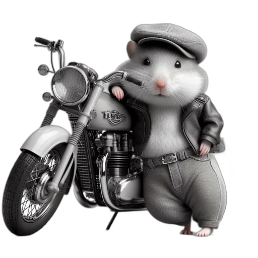 animal, photorealistic, 3d render, concept art transparent PNG cut-out