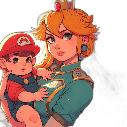 crown, watercolor, concept art, fantasy art transparent PNG cut-out