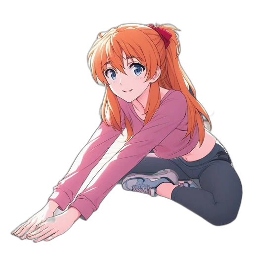 dress, jacket, staff, weapon transparent PNG cut-out