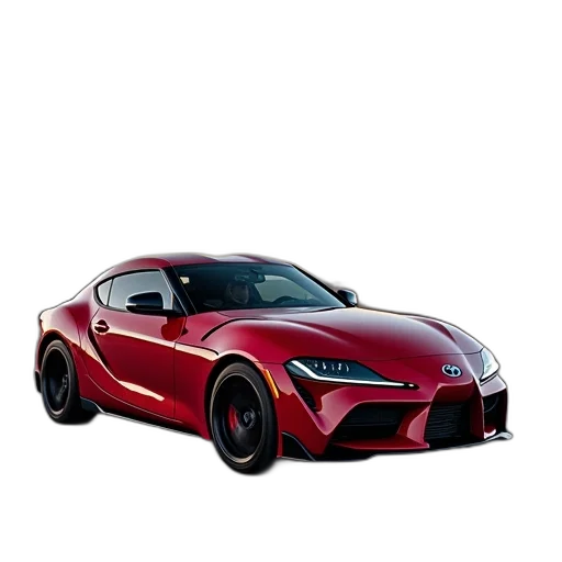 car, weapon, 3d render, photorealistic transparent PNG cut-out