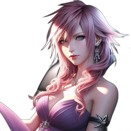 dress, dragon, staff, jewelry transparent PNG cut-out