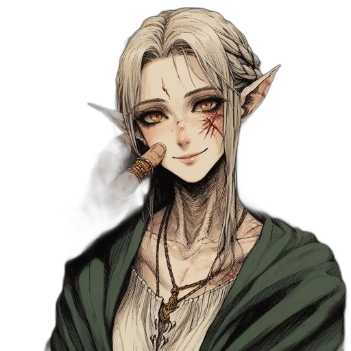 staff, face, dragon, fantasy art transparent PNG cut-out