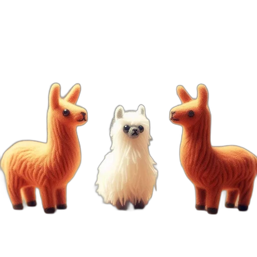 animal, concept art, 3d render, pixel art transparent PNG cut-out