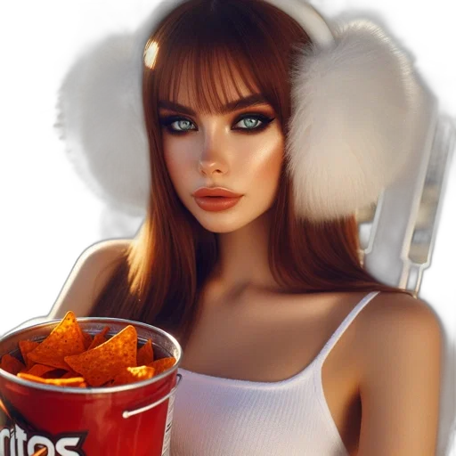food, creature, hat, face transparent PNG cut-out