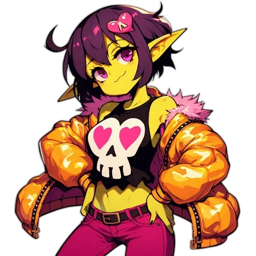 jacket, weapon, creature, pixel art transparent PNG cut-out