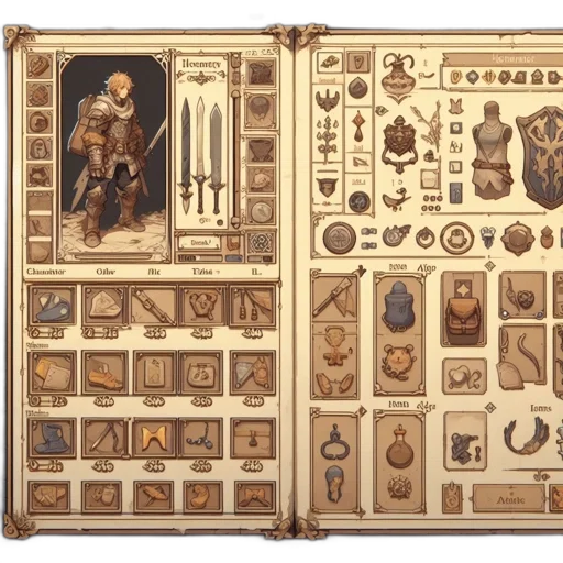 jewelry, furniture, mask, concept art transparent PNG cut-out