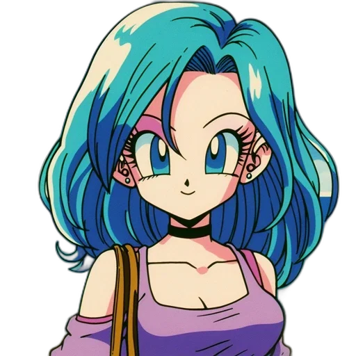 hair, staff, jewelry, dress transparent PNG cut-out