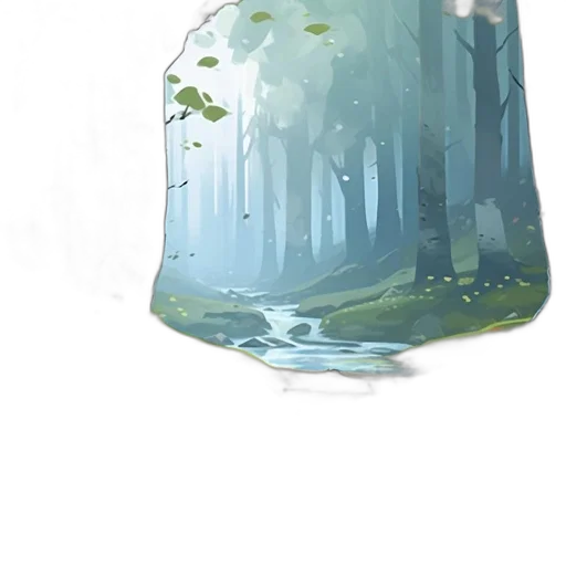 bottle, umbrella, tree, dress transparent PNG cut-out