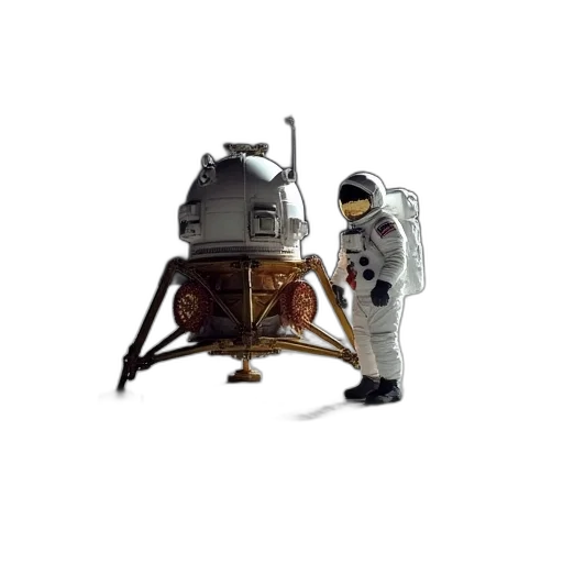 robot, concept art, outer space, astronaut transparent PNG cut-out
