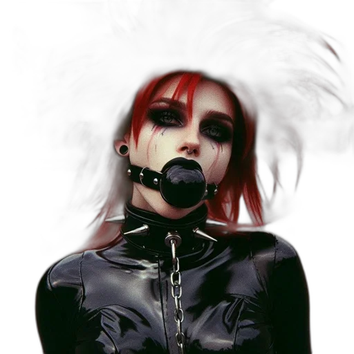 mask, face, staff, jacket transparent PNG cut-out