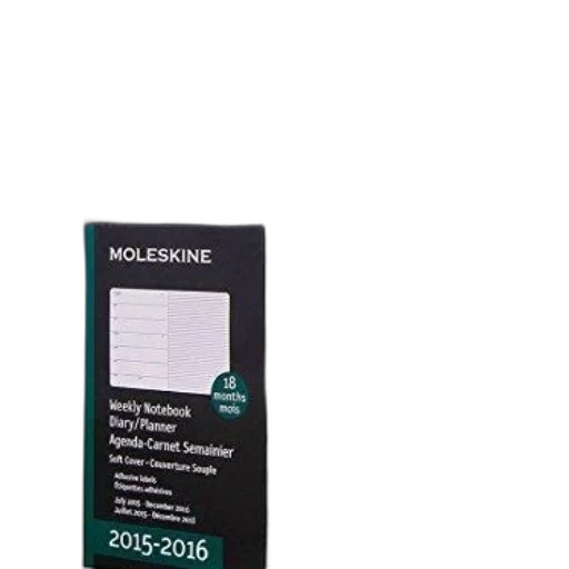 moleskine, 2015-2016, weekly, notebook transparent PNG cut-out