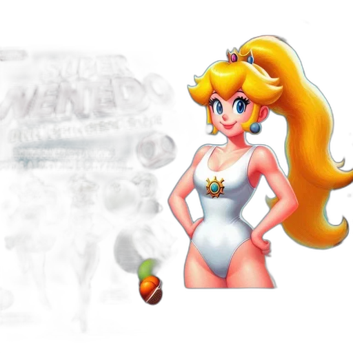 dress, concept art, 3d render, pixel art transparent PNG cut-out