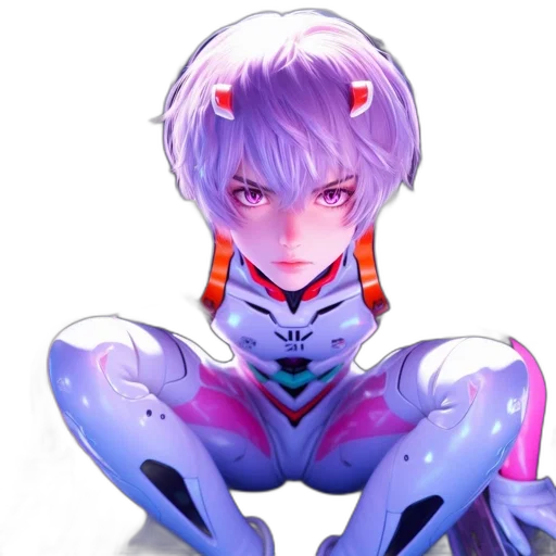robot, face, creature, weapon transparent PNG cut-out