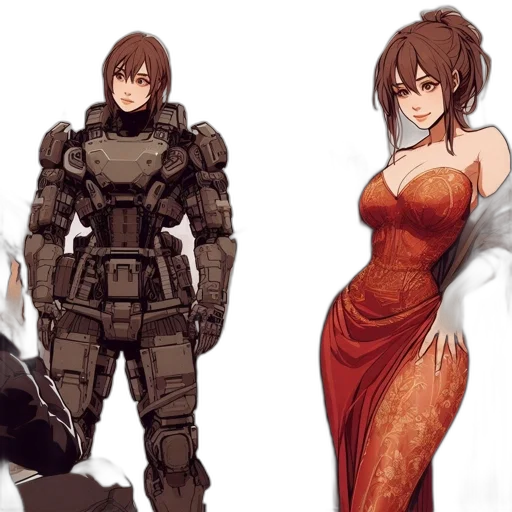 concept art, fantasy art, pixel art, comic book art transparent PNG cut-out