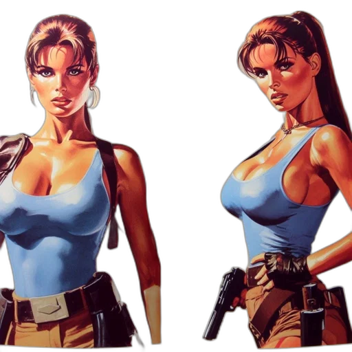 weapon, comic book art, concept art, pixel art transparent PNG cut-out